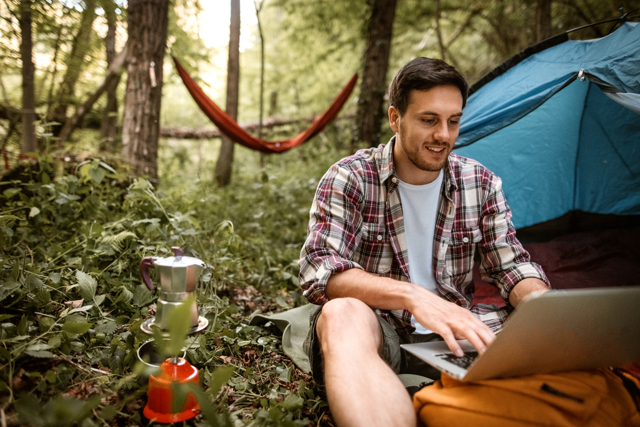 Camping with Computer