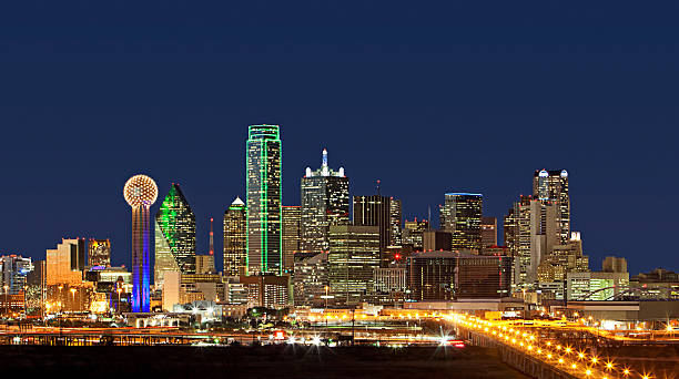 Dallas at night